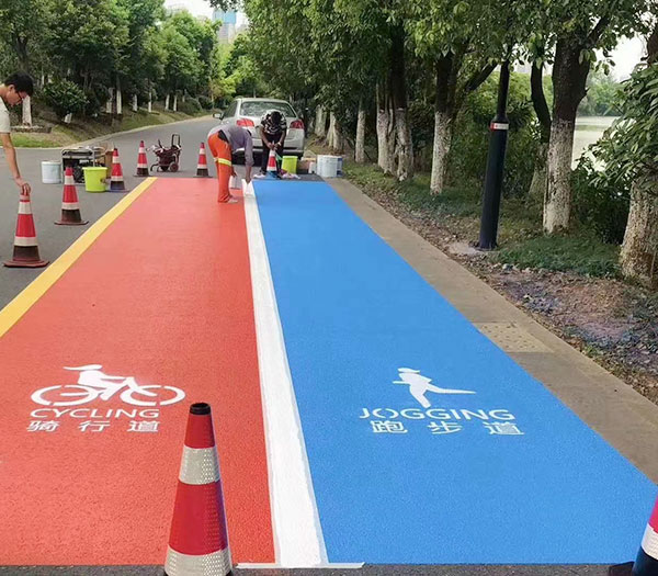 路面喷涂改色